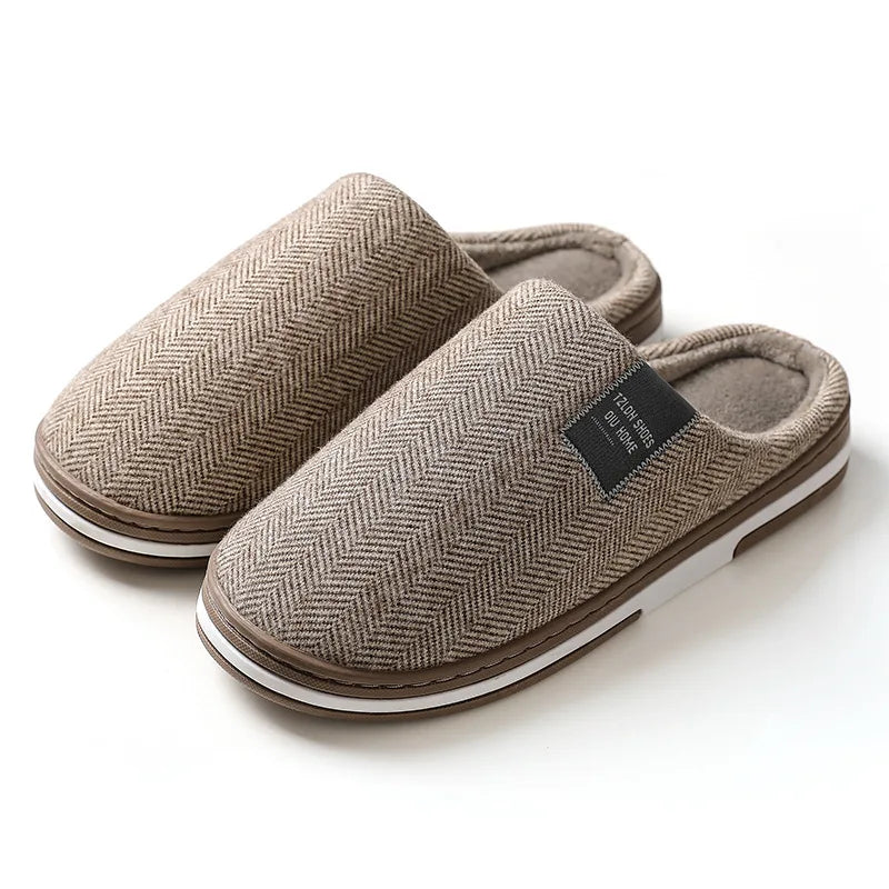 QIU Home Warm Winter Cotton-Soft Flats