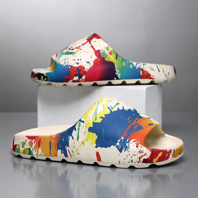 Summer Vibes Non-Slip Beach Sandals/Slippers