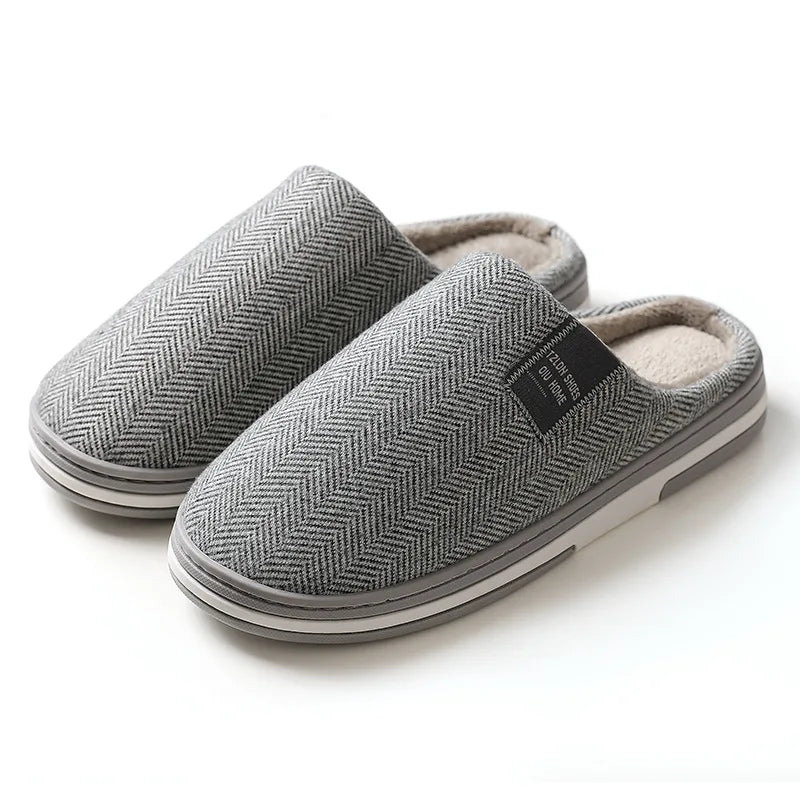 QIU Home Warm Winter Cotton-Soft Flats
