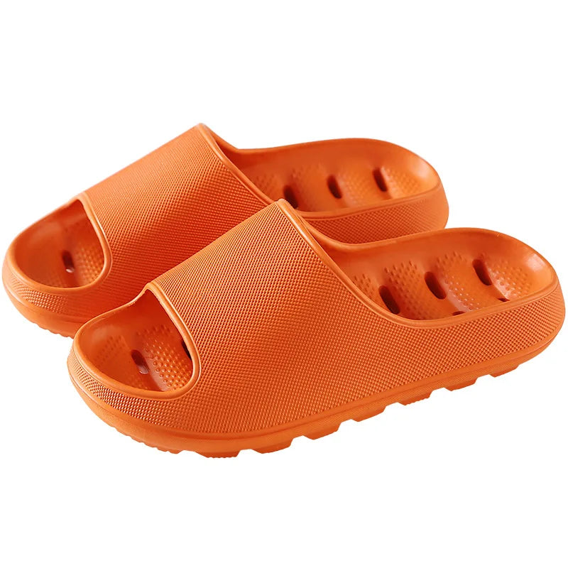 Men's Bathroom Bathing Slippers New Summer Indoor Home Eva Anti-Slip Anti-Odor Couple Shower Leakage Quick-Drying Slippers
