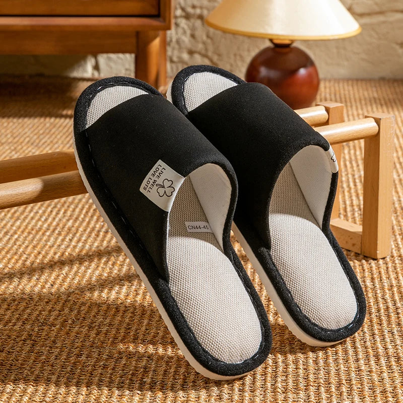 LiveWell Non-Slip Soft-Soled Indoor House Slippers