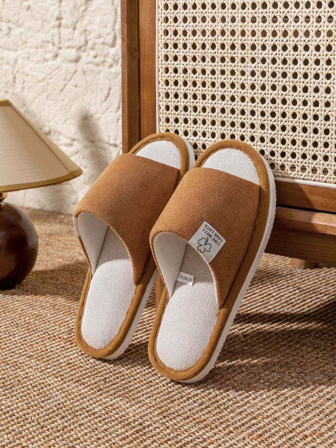 LiveWell Non-Slip Soft-Soled Indoor House Slippers