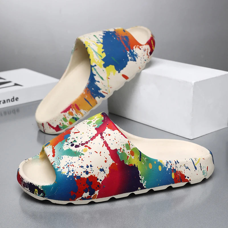 Summer Vibes Non-Slip Beach Sandals/Slippers