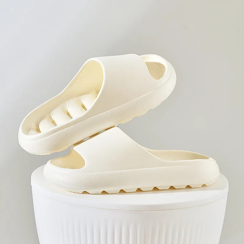 Men's Bathroom Bathing Slippers New Summer Indoor Home Eva Anti-Slip Anti-Odor Couple Shower Leakage Quick-Drying Slippers